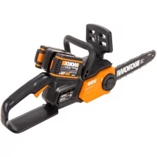 Аккумуляторная пила Worx WG381 40В 30см, 2Ач х2, двойное ЗУ 2x2A