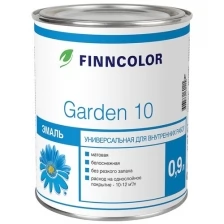 Эмаль алкидная универсальная Garden 10 (Гарден 10) TIKKURILA 9 л бесцветная (база С)